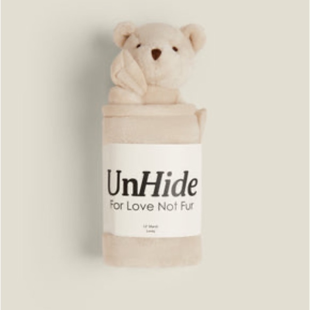 UnHide Lil’ Marsh Lovey Beige Bear